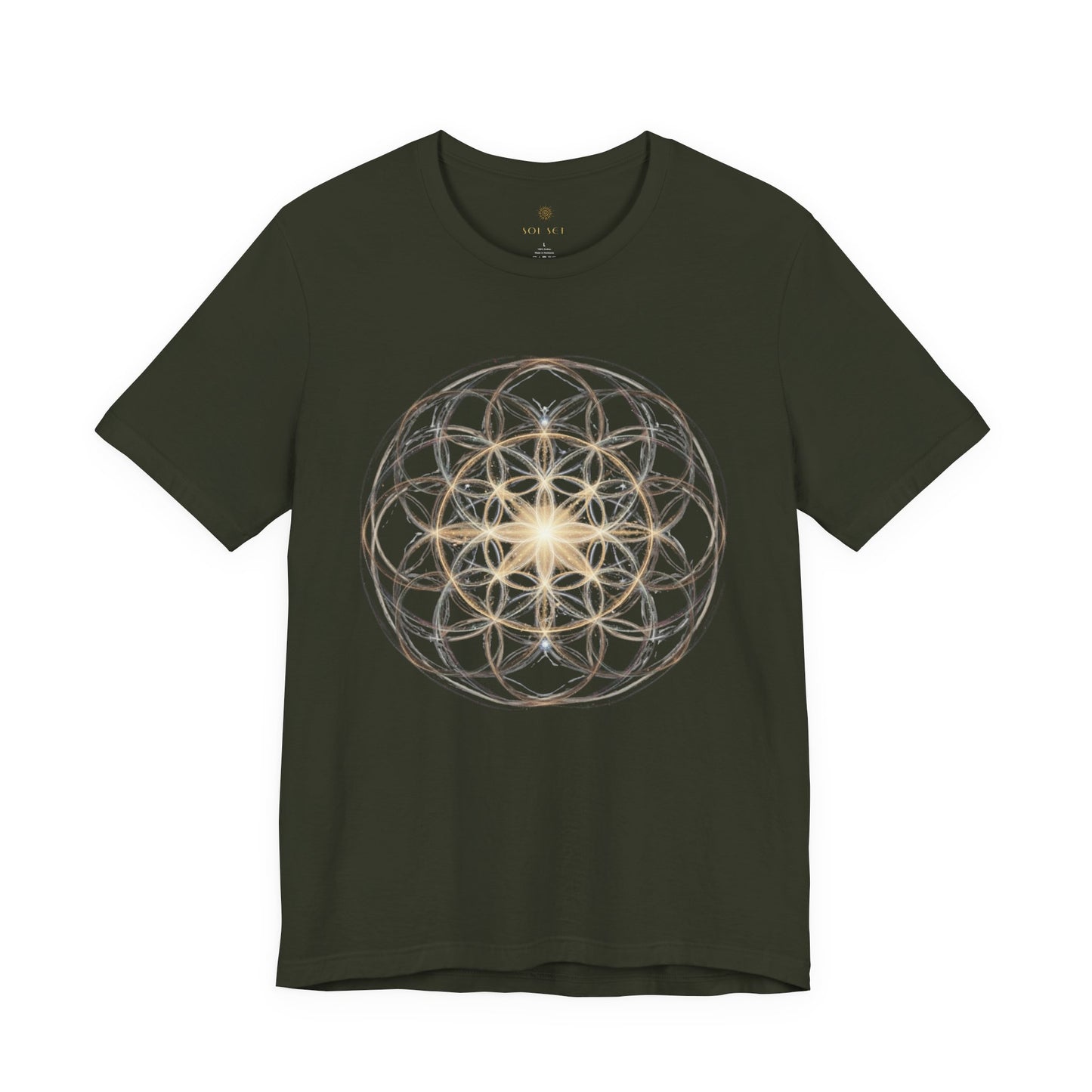 Sacred Cycles | Seed of Life - Healing Is Not Linear T-Shirt